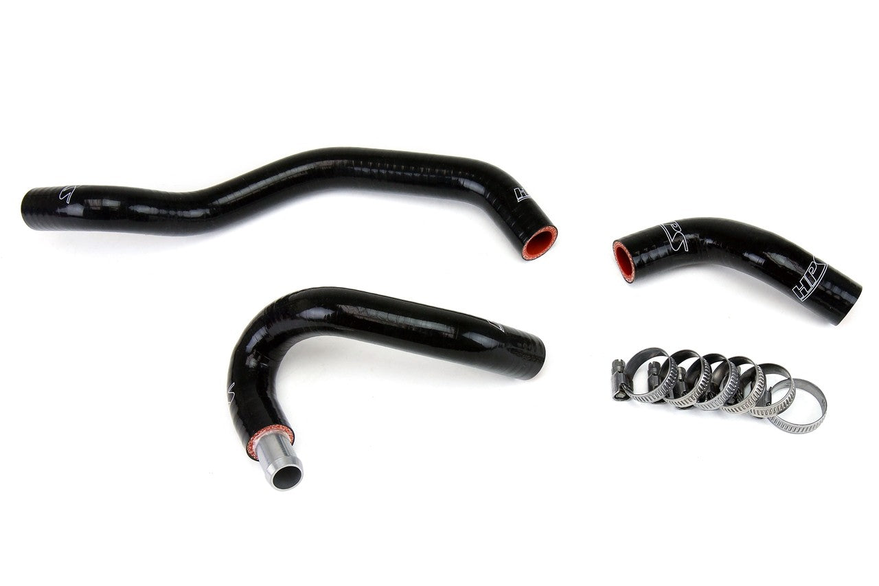 HPS Performance 57-1437-BLK Silicone Heater Coolant Hose Kit For 09-21 Nissan 370Z / Infiniti G37 Q50 Q60