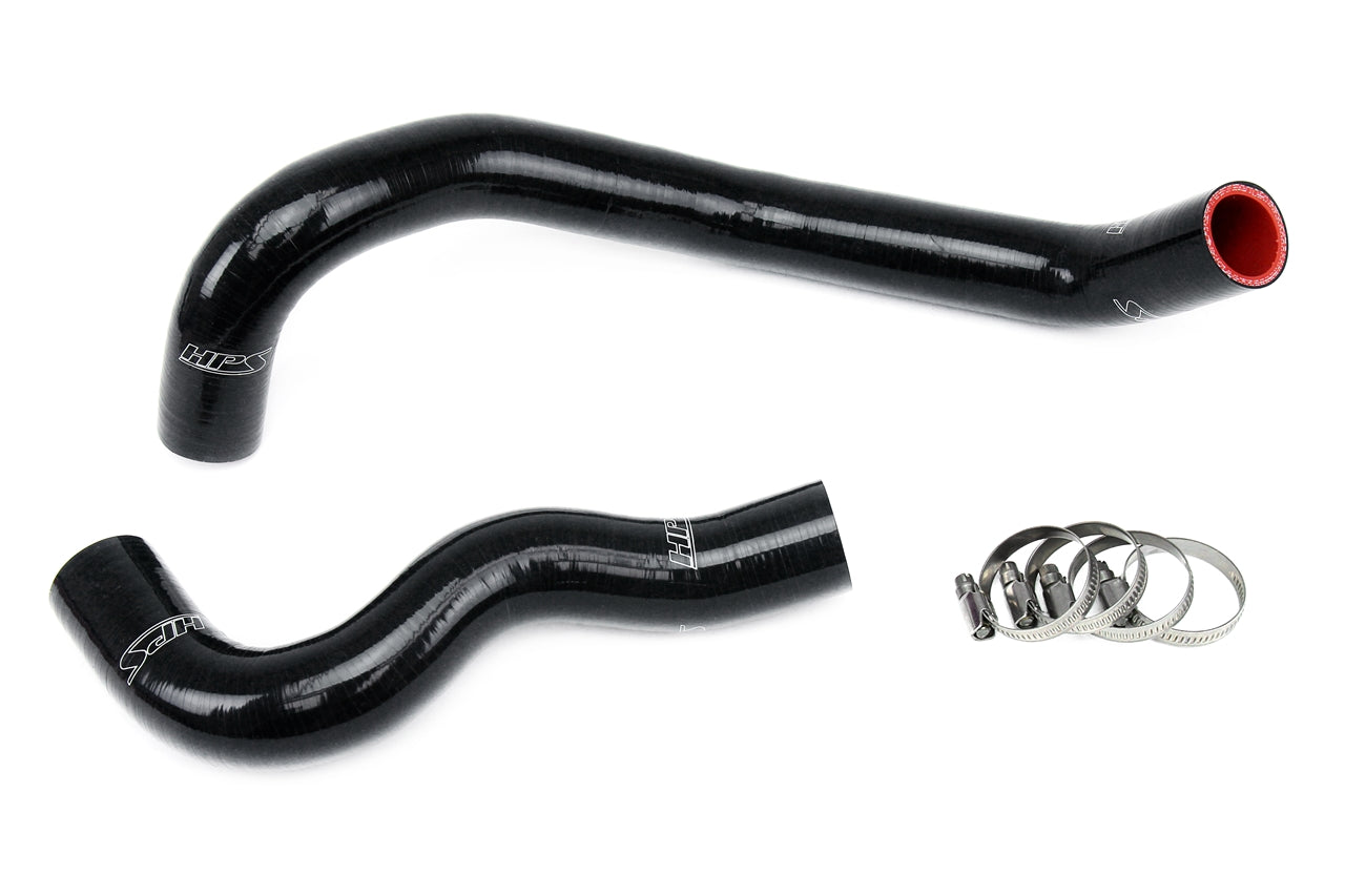 HPS Performance 57-1438-BLK Silicone Radiator Coolant Hose Kit For 07-08 Nissan 350Z VQ35HR