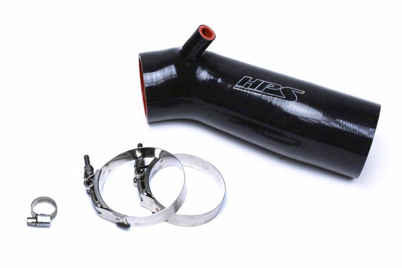 HPS Black Silicone Post MAF Air Intake Hose Kit For Honda 13-16 Accord 2.4L-Performance-BuildFastCar