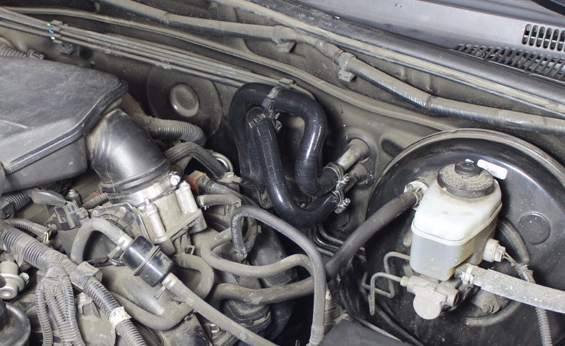 HPS Black ReinForced Silicone Heater Hose Kit Toyota 05-16 Tacoma 2.7L 4Cyl-Performance-BuildFastCar