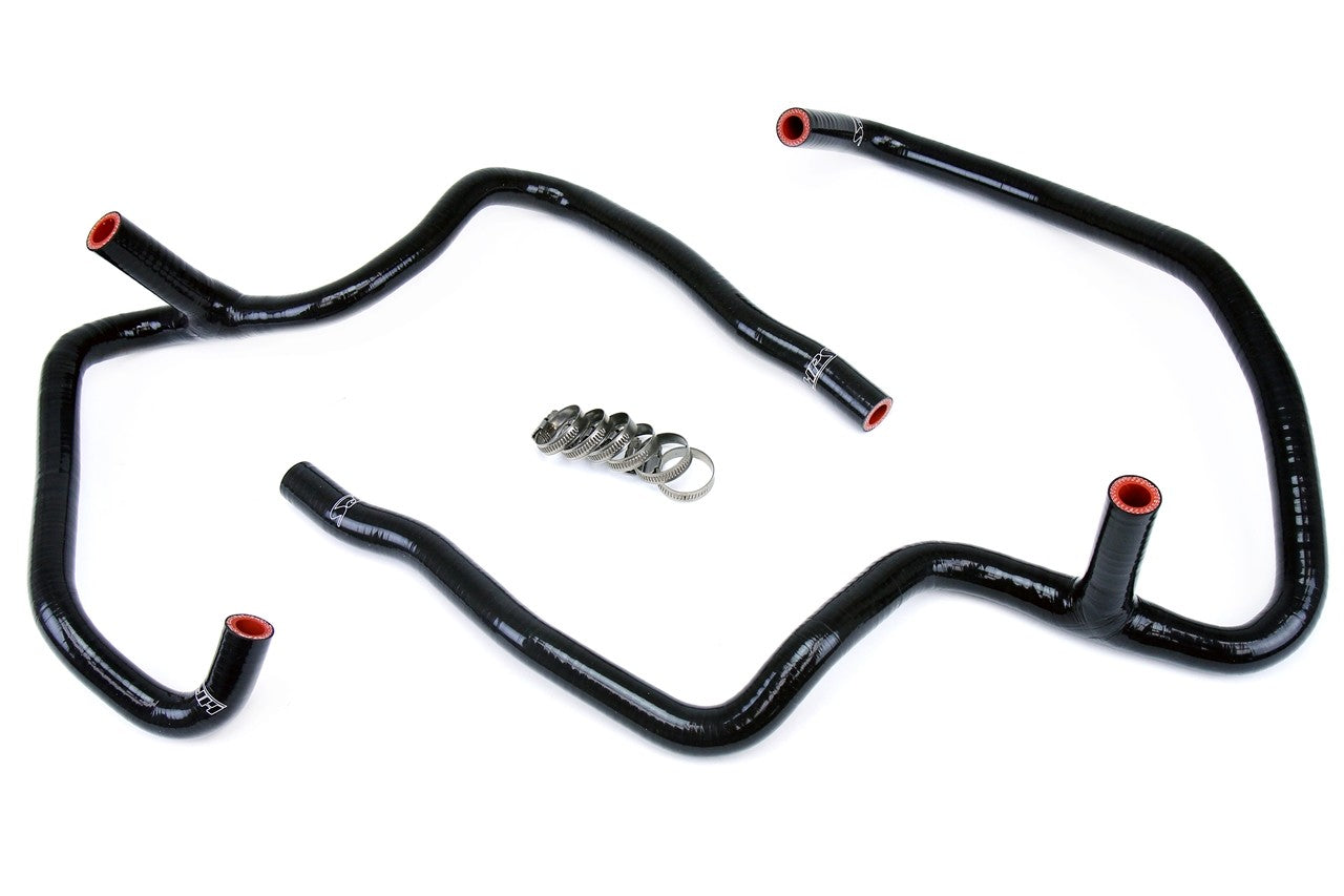 HPS Performance 57-1472-BLK Silicone Heater Coolant Hose Kit For 06-10 Jeep Commander XK 5.7L V8
