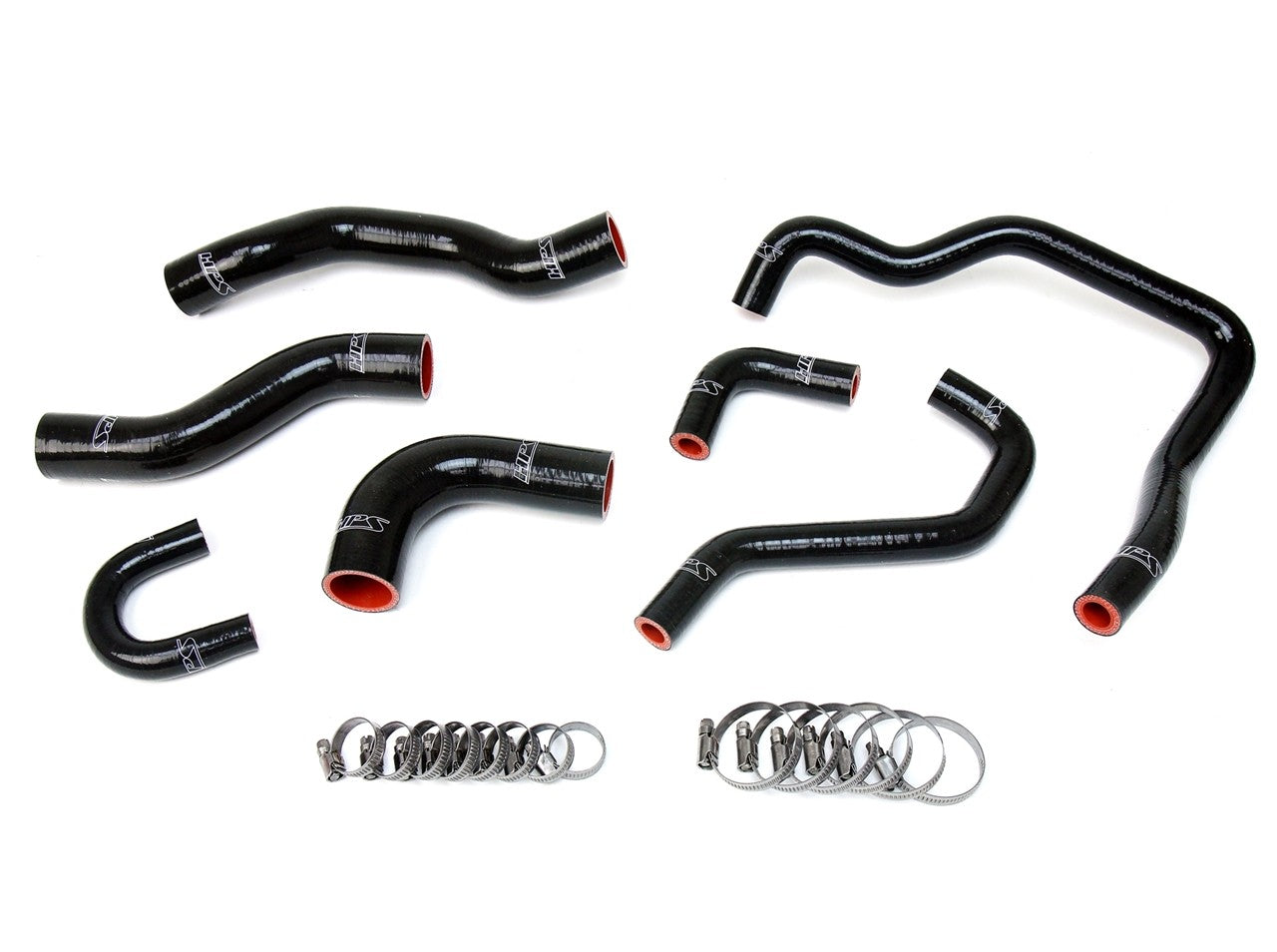 HPS Black Silicone Radiator+Heater Hose Kit 89-95 4Runner/Pickup 22RE NT LHD