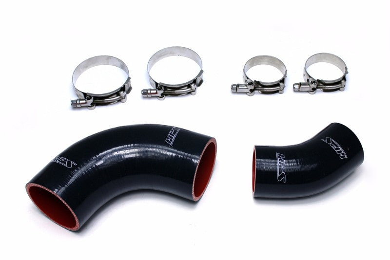 HPS Black 4-Ply Silicone Intercooler Turbo Hose Kit For Mazda 07-10 CX7 2.3L Turbo-Performance-BuildFastCar
