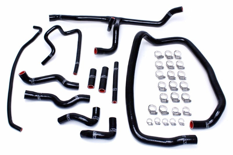 HPS Black Silicone Heater Hose Kit For BMW 96-99 E36 M3 Left Hand Drive-Performance-BuildFastCar