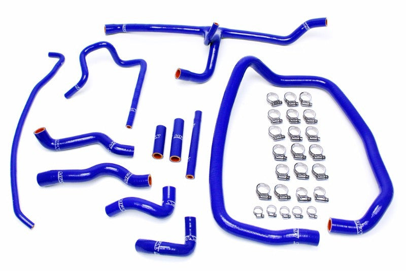 HPS Blue Silicone Heater Hose Kit For BMW 96-99 E36 M3 Left Hand Drive-Performance-BuildFastCar
