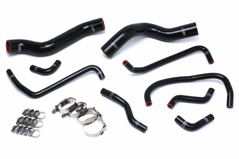 HPS Performance 57-1503-BLK Silicone Radiator/Heater Coolant Hose Kit For 13-17 Dodge Viper SRT-10 8.4L V10