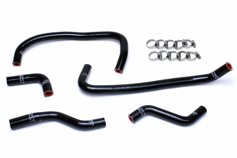 HPS Performance 57-1503H-BLK Silicone Heater Coolant Hose Kit For 13-17 Dodge Viper SRT-10 8.4L V10