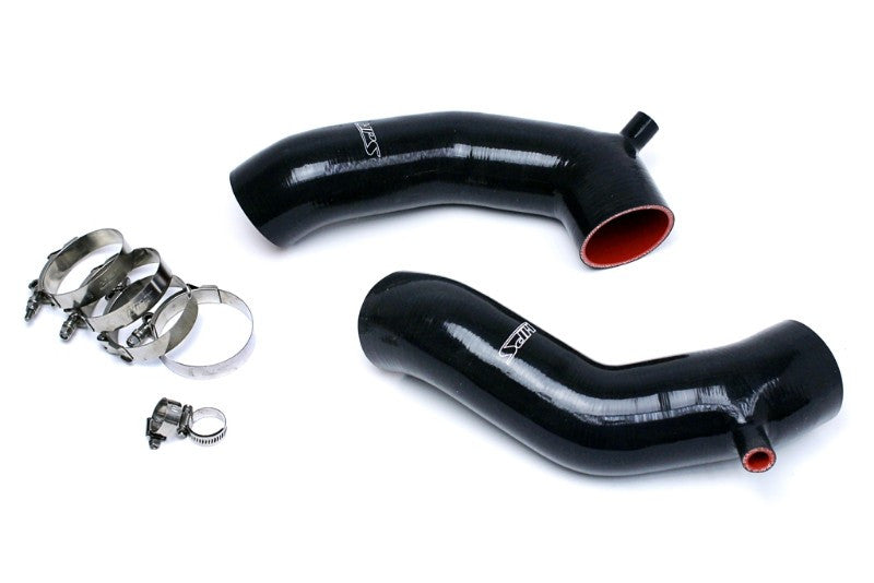 HPS Black Silicone Post MAF Air Intake Hose For Infiniti 11-13 M56 5.6L V8-Performance-BuildFastCar
