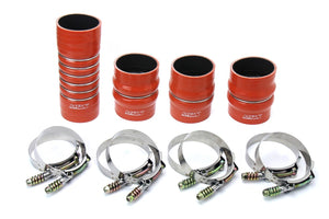 HPS Orange 4-Ply Intercooler Hose Kit For 03-07 Ram 2500/3500/4000 5.9L Diesel