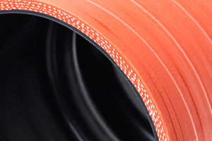 HPS Orange 4-Ply Intercooler Hose Kit For 06-10 Silverado Sierra 6.6 Duramax