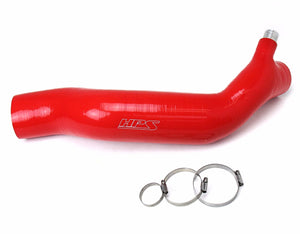 HPS Red Reinforced Silicone Post MAF Air Intake Hose Kit for Lexus 16-17 RC200t 2.0L Turbo-Performance-BuildFastCar