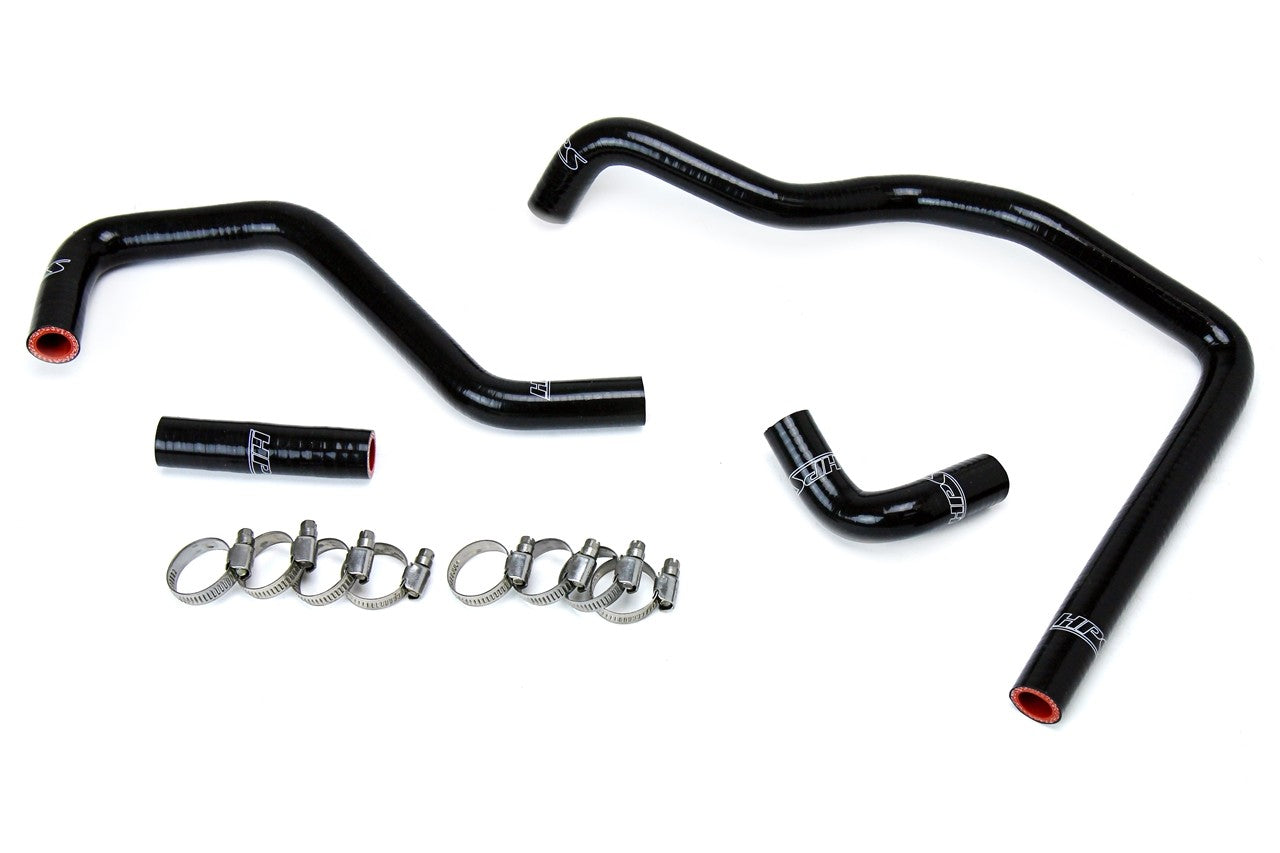 HPS Performance 57-1587-BLK Silicone Heater Coolant Hose Kit For 84-88 Toyota 4Runner Pickup 22RE Non Turbo EFI