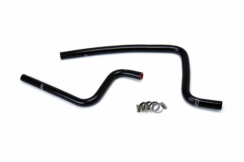 HPS Performance 57-1590-BLK Silicone Heater Coolant Hose Kit For 97-02 Jeep Wrangler TJ 2.5L 4Cyl
