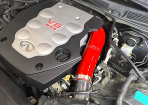HPS Red Silicone Post MAF Air Intake Hose For Infiniti 03-07 G35 Coupe & Sedan 3.5L V6-Performance-BuildFastCar