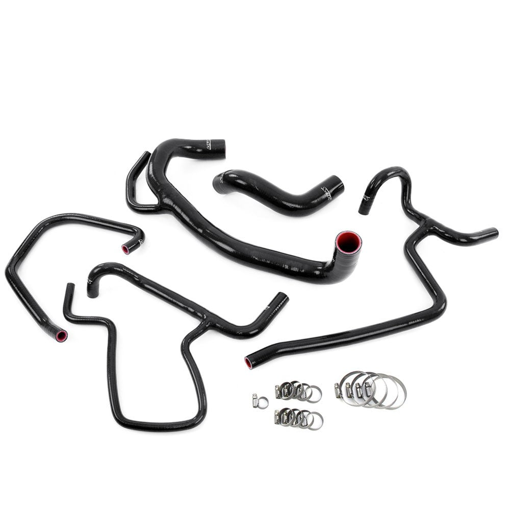 HPS Performance 57-1616-BLK Silicone Radiator/Heater Coolant Hose Kit For 12-14 300/Challenger/Charger SRT8 6.4L V8