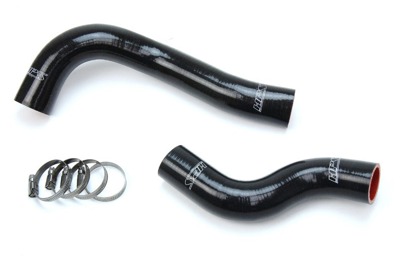 HPS Black Silicone Radiator Hose Kit For Lexus 15-18 RCF/16-18 GSF V8 5.0L-Performance-BuildFastCar