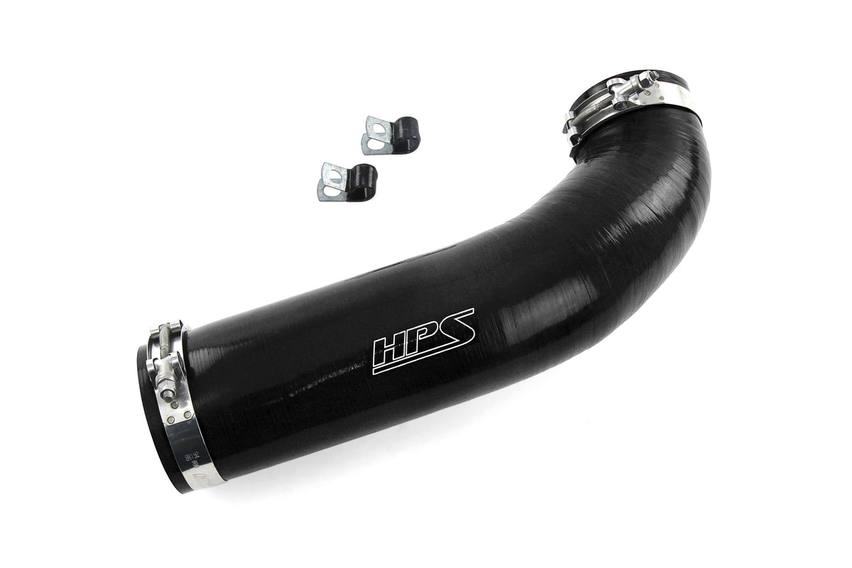 HPS Black Silicone Post MAF Air Intake Hose Kit Jeep 12-17 Wrangler 3.6L V6-Performance-BuildFastCar
