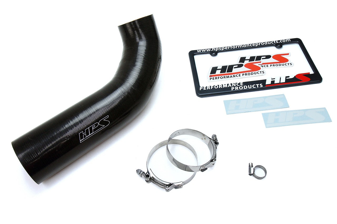 HPS Black Silicone Post MAF Air Intake Hose Kit Jeep 12-17 Wrangler 3.6L V6-Performance-BuildFastCar