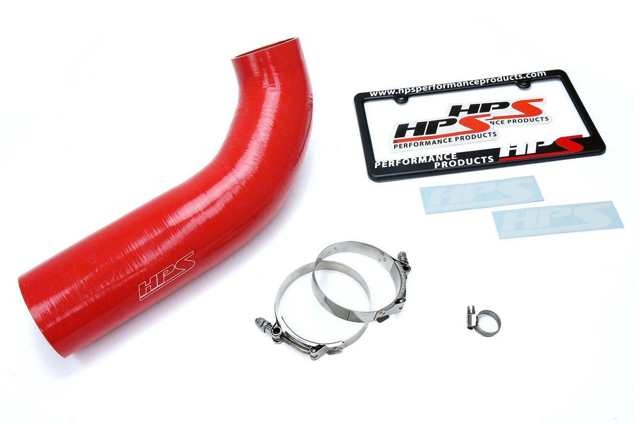 HPS Red Silicone Post MAF Air Intake Hose Kit Jeep 12-17 Wrangler 3.6L V6-Performance-BuildFastCar