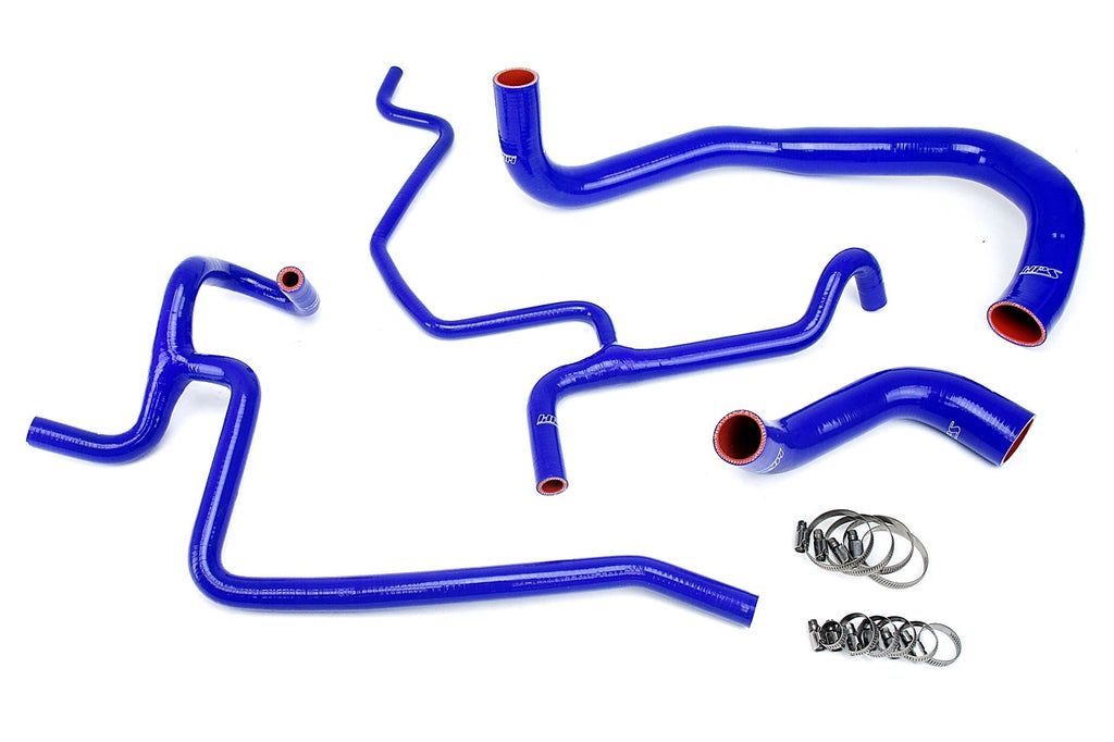 HPS Blue Silicone Radiator+Heater Hose Kit Dodge 11-17 Charger Non