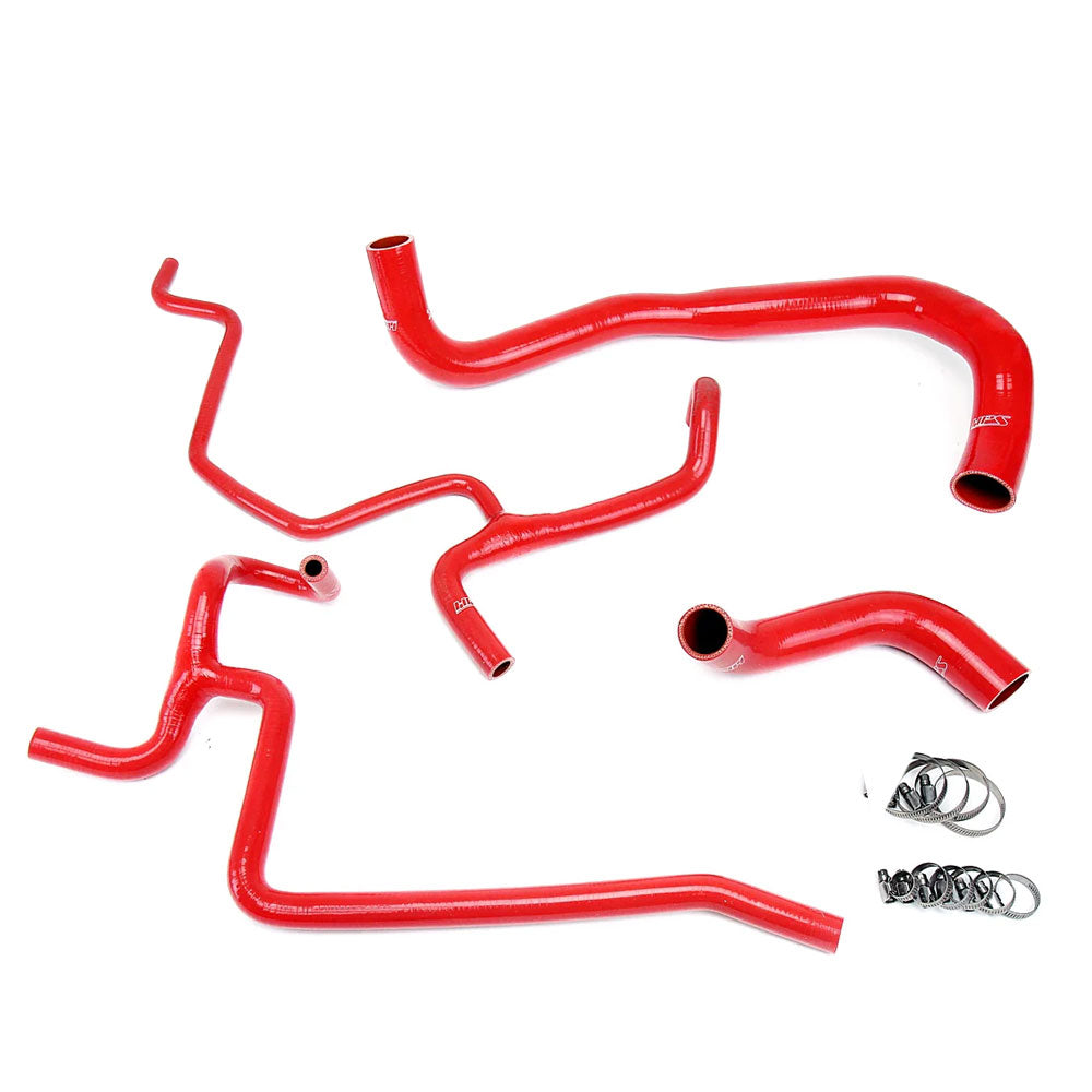 HPS Red Silicone Radiator+Heater Hose Kit Dodge 11-17 Charger Non Pursuit 57-1645-RED