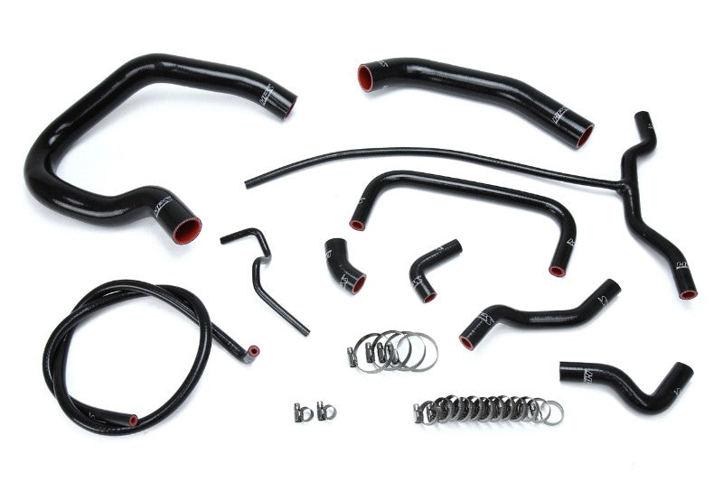 HPS Performance 57-1661-BLK Silicone Radiator/Heater Coolant Hose Kit For 04-11 Ford Ranger 4.0L V6