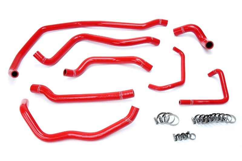 HPS Red Reinforced Silicone Radiator Hose Kit For Polaris 14-18 RZR XP 1000-Performance-BuildFastCar