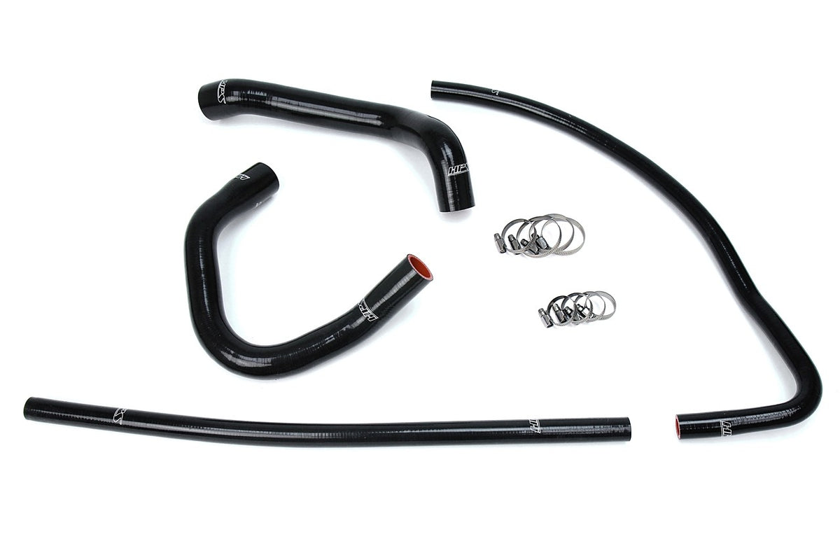 HPS Black Silicone Radiator+Heater Hose Kit Jeep 93-98 Grand Cherokee ZJ 4.0L I6 57-1690-BLK