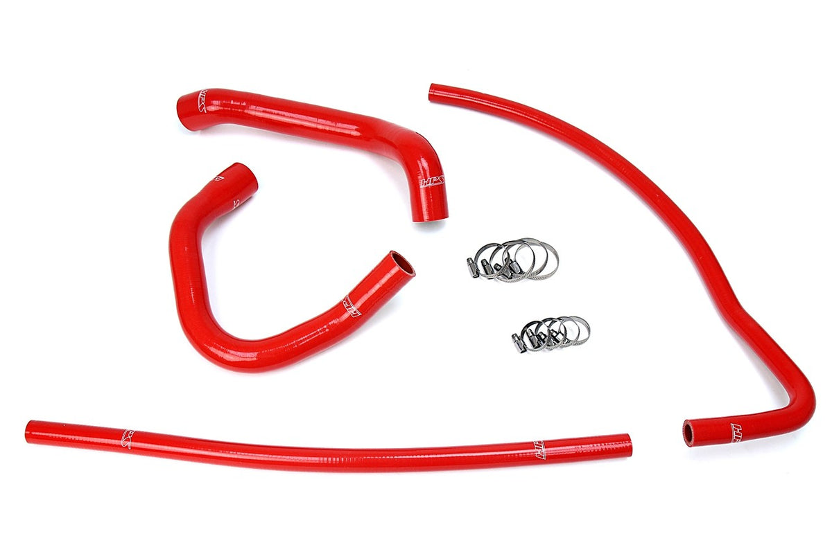 HPS Red Silicone Radiator+Heater Hose Kit Jeep 93-98 Grand Cherokee ZJ 4.0L I6 57-1690-RED