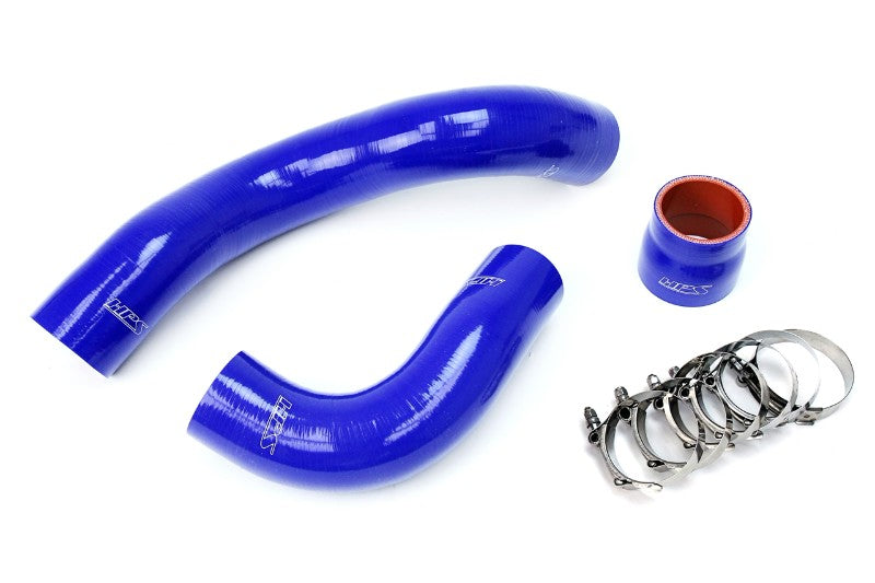 HPS Blue 3-Ply Silicone Intercooler Hose For Honda 17-18 Civic Type R 2.0L-Performance-BuildFastCar