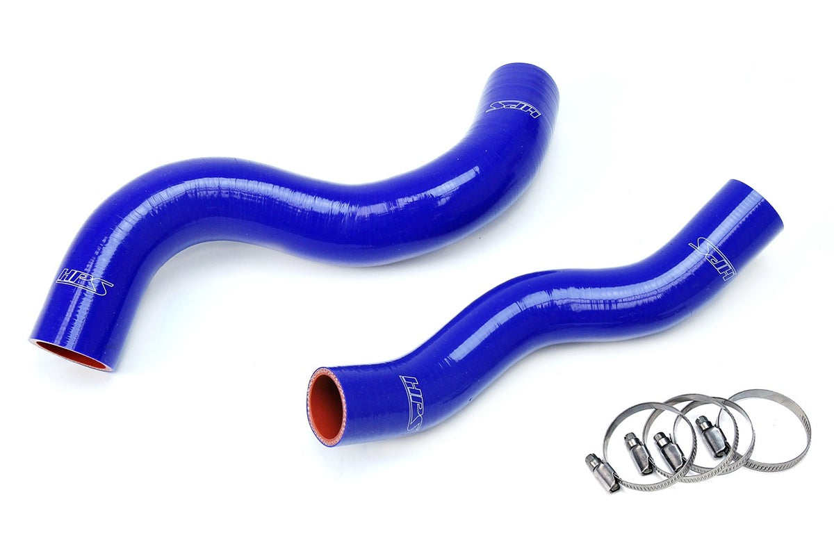 HPS 57-1703-BLUE Blue Silicone Radiator Hose Kit 05-09 Grand Cherokee/06-09 Commander 4.7L V8 57-1703-BLUE