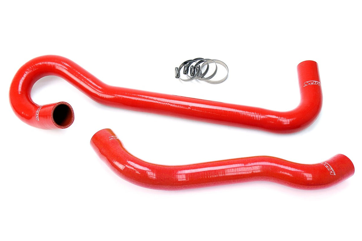 HPS 57-1704-RED Red Silicone Radiator Hose Kit 05-08 Grand Cherokee/06-08 Commander 5.7L V8 57-1704-RED