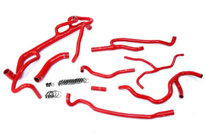 HPS Red Silicone Radiator+Heater Hose Kit for 16-17 Camaro SS Coupe 6.2L V8-Performance-BuildFastCar