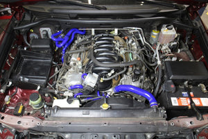HPS Blue Silicone Radiator+Heater Hose Kit for 17-18 Land Cruiser/LX570 5.7L V8-Performance-BuildFastCar