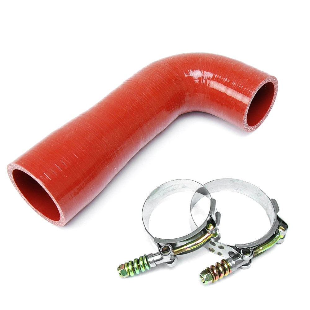 HPS Performance HPS 6-Ply Silicone Transmission Oil Cooler Hose Kit For 08-16 Mack LEU / 08-16 Mack MRU613 / 10-15 Mack MRU613 / Volvo Mack MP7 Engine Replace OE# 22882161