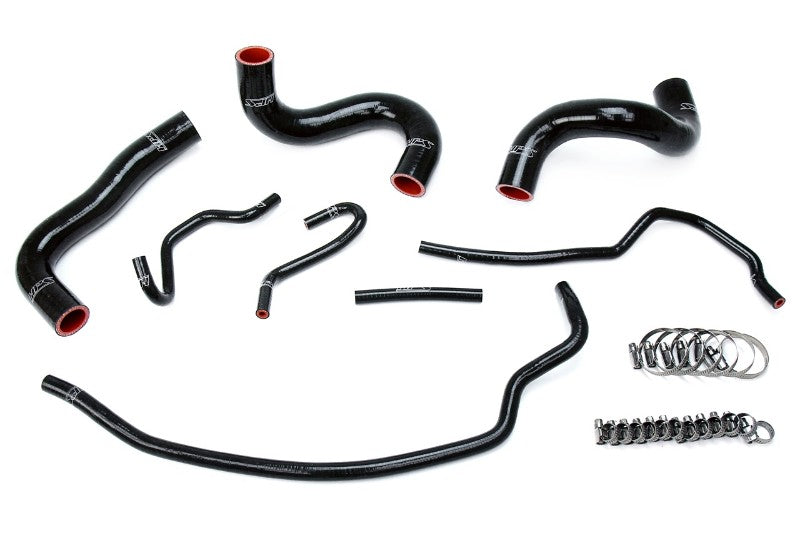HPS Black Silicone Radiator Hose Kit Coolant for 09-13 Toyota Corolla 1.8L-Performance-BuildFastCar
