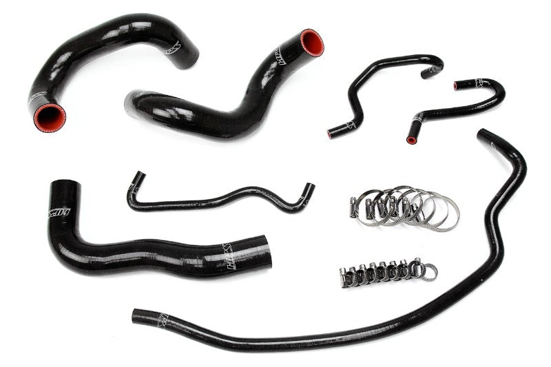 HPS Black Silicone Radiator Hose Kit Coolant for 14-18 Toyota Corolla 1.8L-Performance-BuildFastCar
