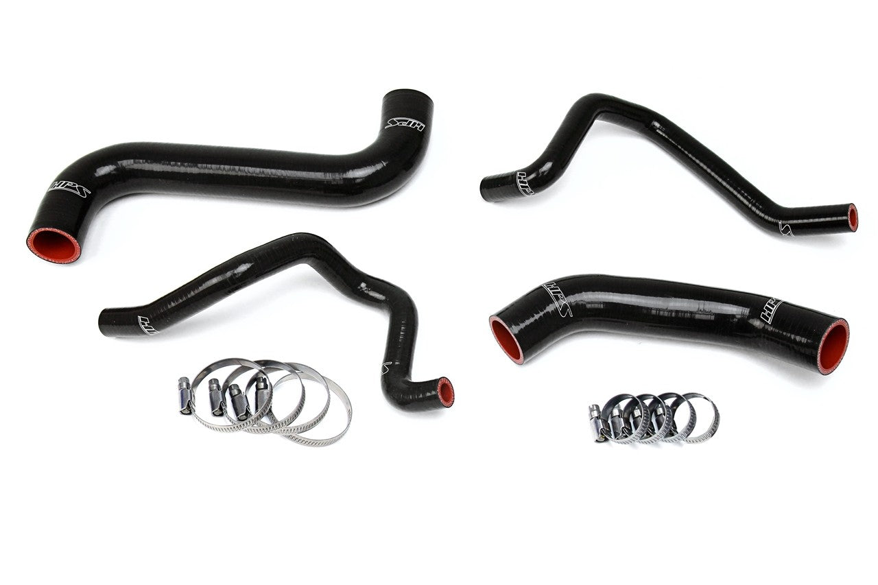 HPS Performance 57-1733-BLK Silicone Radiator/Heater Coolant Hose Kit For 04-05 Subaru Impreza 2.5L Non Turbo