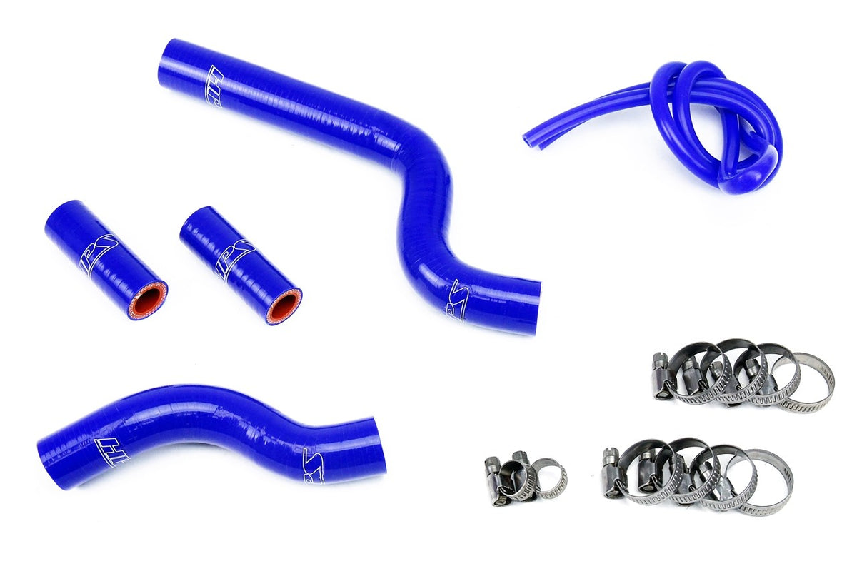 HPS Blue Reinforced Silicone Radiator Hose Kit Coolant for Yamaha 03-18 YZ250 2 Stroke