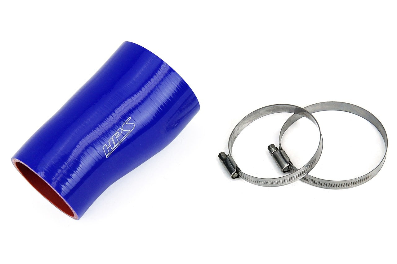 HPS Blue Silicone Post MAF Air Intake Hose Kit for Honda 17-19 Civic Type R 2.0L Turbo-Air Intake Systems-BuildFastCar