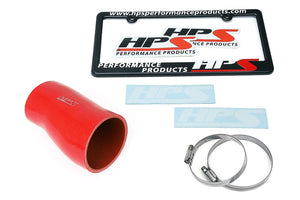 HPS Red Silicone Post MAF Air Intake Hose Kit for Honda 17-19 Civic Type R 2.0L Turbo-Air Intake Systems-BuildFastCar