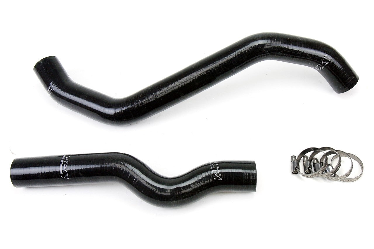 HPS Performance 57-1792R-BLK Silicone Radiator Coolant Hose Kit For Infiniti 06-09 M35 3.5L V6