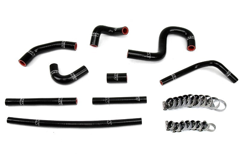 HPS Performance 57-1798-BLK Silicone Heater Coolant Hose Kit For 96-02 Toyota 4Runner 3.4L V6 with Rear Heater