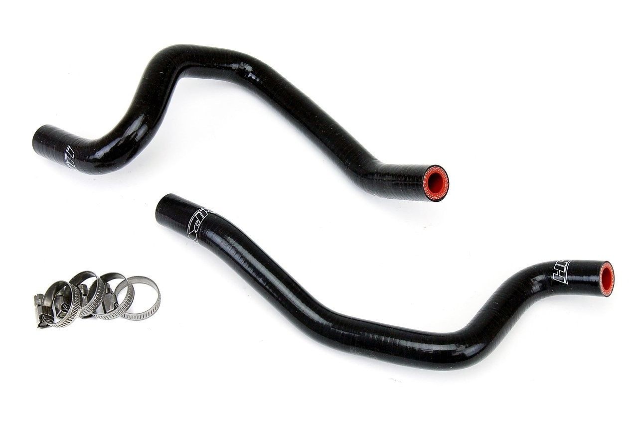 HPS Performance 57-1802-BLK Silicone Heater Coolant Hose Kit For 02-03 Subaru Impreza WRX 2.0L Turbo