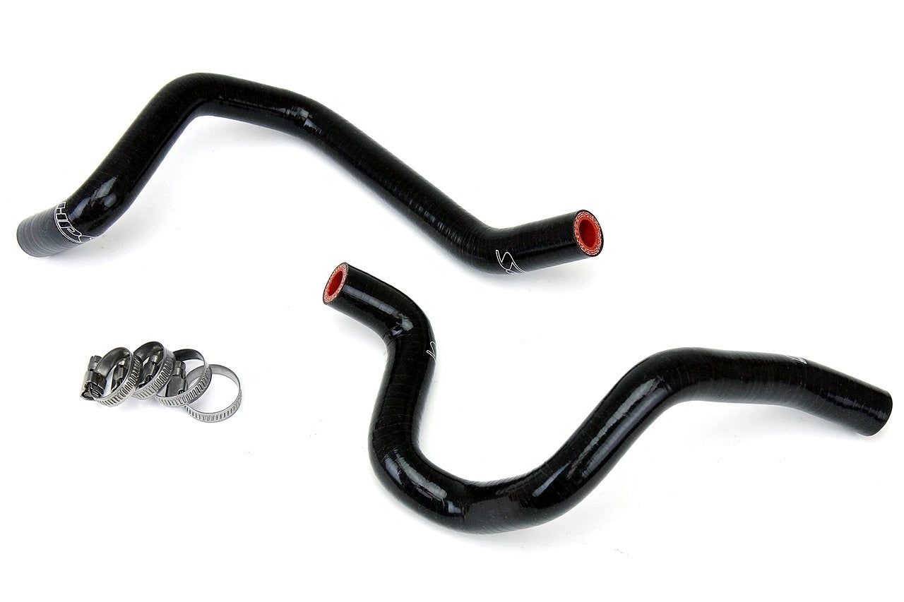 HPS Performance 57-1804-BLK Silicone Heater Coolant Hose Kit For 05-07 Subaru Impreza WRX STI 2.0L / 2.5L Turbo