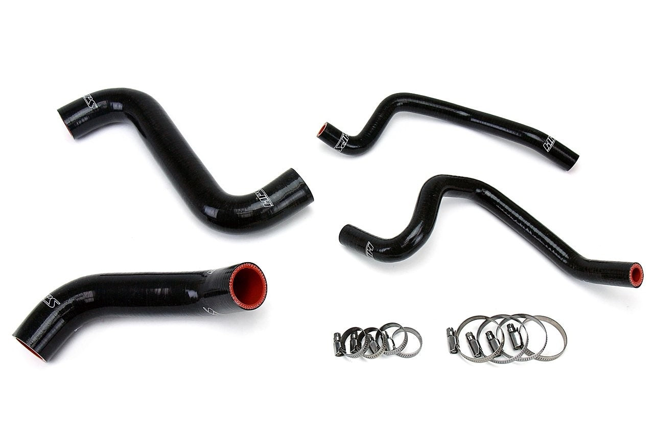 HPS Performance 57-1809-BLK Silicone Radiator/Heater Coolant Hose Kit For 02-03 Subaru Impreza WRX 2.0L Turbo