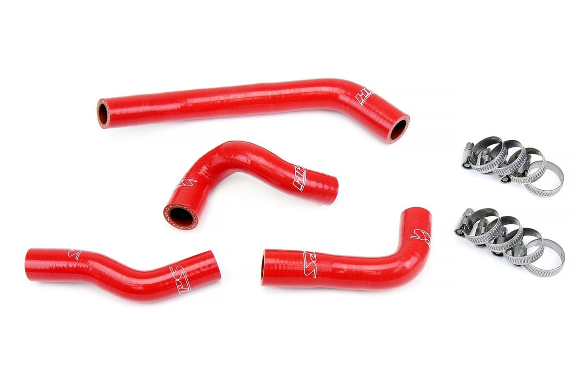 HPS Reinforced Silicone Red Radiator Hose Kit 15-18 KTM 390 Duke/RC 57-1825-RED