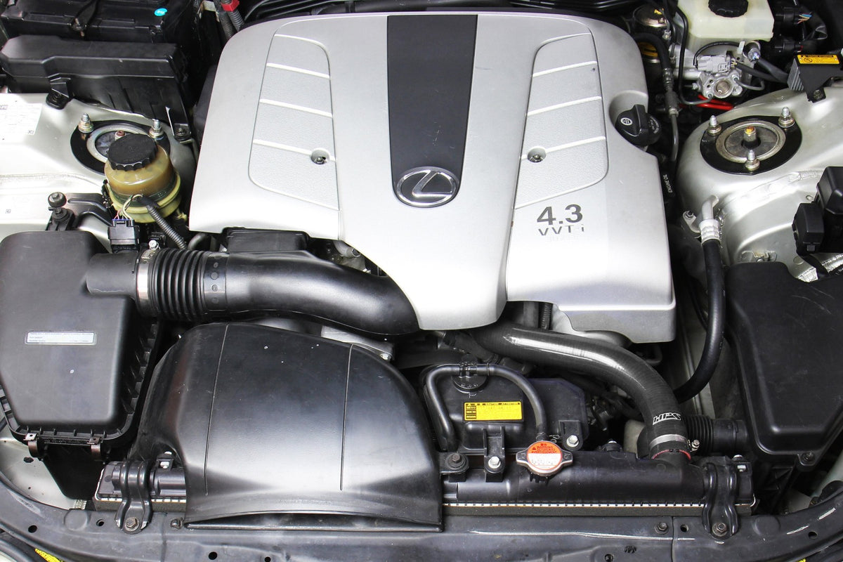 HPS Black 3-Ply Silicone Radiator Coolant Hose Kit For 01-05 Lexus GS430 / 02-10 SC430 4.3L V8