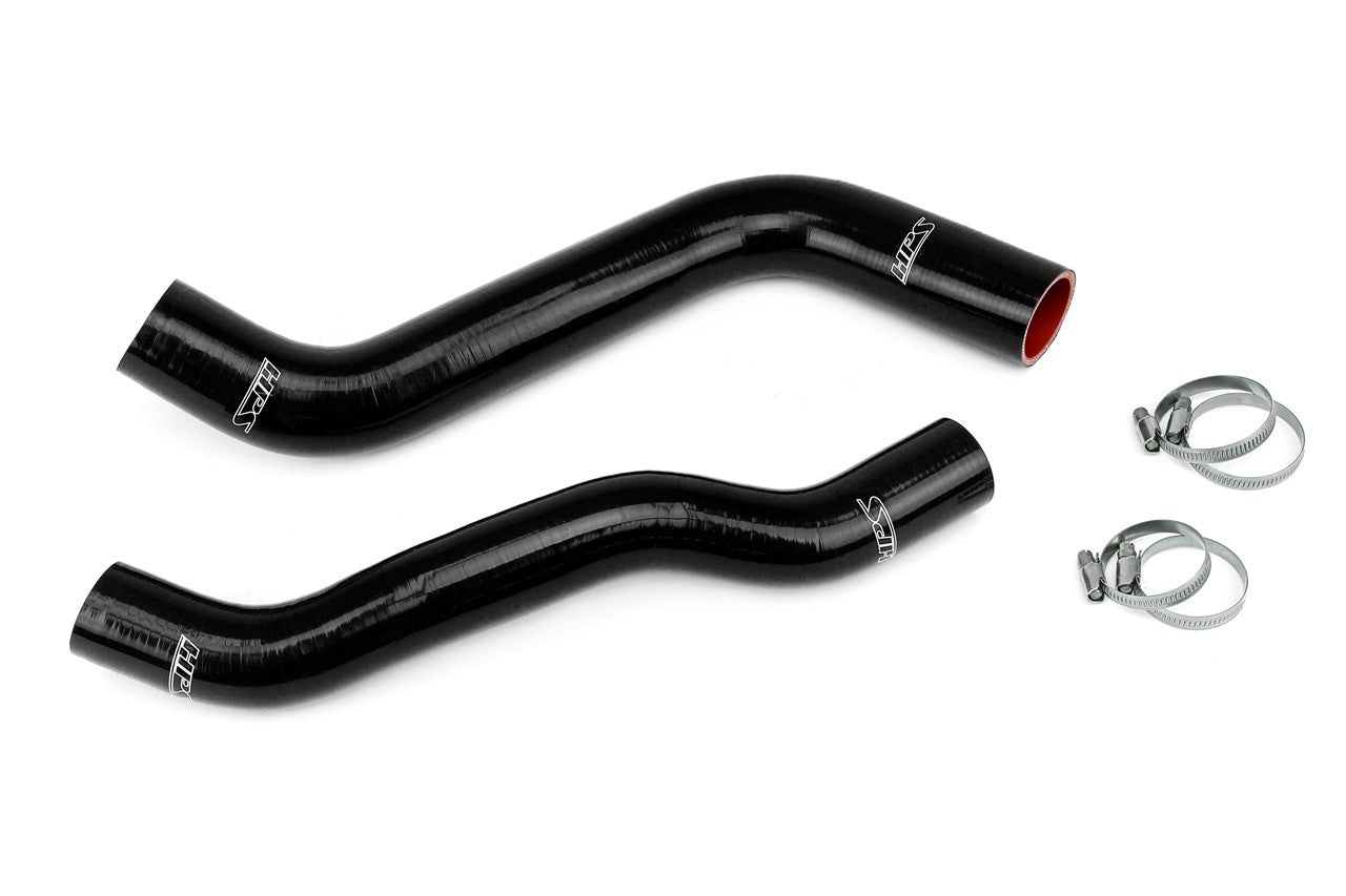 HPS Performance 57-1835-BLK Silicone Radiator Coolant Hose Kit For 06-10 Jeep Commander / Grand Cherokee 3.7L V6