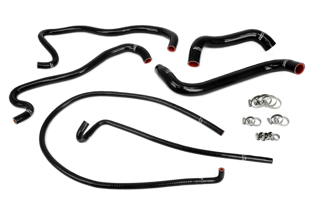 HPS Black Silicone Radiator + Heater Hose Kit for 2008-2009 Pontiac G8 GT 6.0L